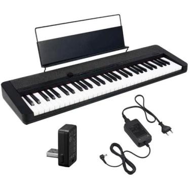 Imagem de Teclado Casio Casiotone CT-S1 Preto 61 Teclas