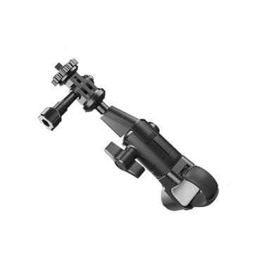 Imagem de Suporte de braçadeira de guidão de motocicleta para acessórios Insta360, suporte de câmera de rotação 360 ajustável