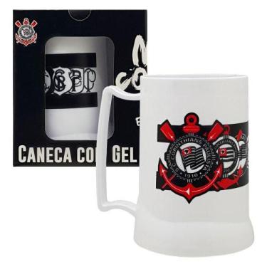 Imagem de Caneca Corinthians Gel Congelante 400 Ml - Mileno