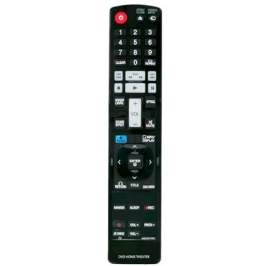 Imagem de Beyution AKB72975901 Controle remoto de substituição compatível com receptor de DVD LG HT905TAW SH95TA-F SH95TA-S SH95TA-C SH95TA-W