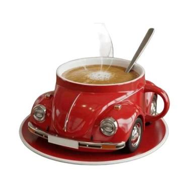 Imagem de Caneca De Café Em Formato De Besouro De Grande Capacidade, Resistente 