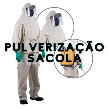 Imagem de Vestimenta Roupa Epi Costal Proteção Pulverizador Agrícola Lote Mato -
