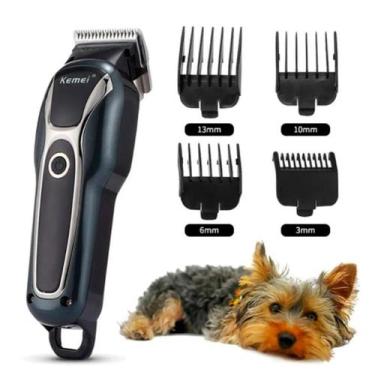 Imagem de Cortador De Pelos Pet Kemei Leve E Digital - Relet, Bivolt