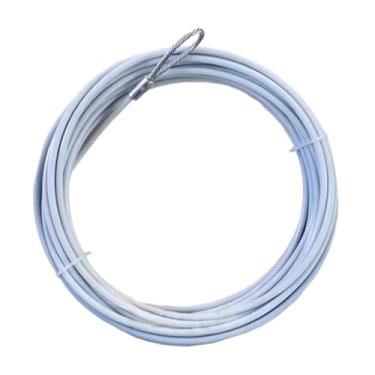 Imagem de YIJU Cabo de rede de tênis profissional de 45,3 pés para substituição de rede de vôlei, cabo de aço