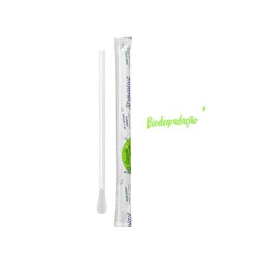 Imagem de Canudo Bio Mexedor Sache Strawplast com 100 unidades