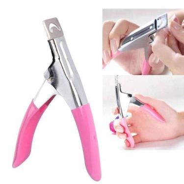 Imagem de Alicate Profissional Cortador De Unhas Postiças Tips - MixStarFive