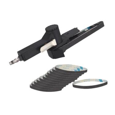 Imagem de Ｂｅｓｇａ Mini lixadeira de cinta, lixadeira de cinta, ferramenta pneumática, ferramenta portátil, rebarbadora angular para móveis industriais de alumínio e, 20x520 Mm