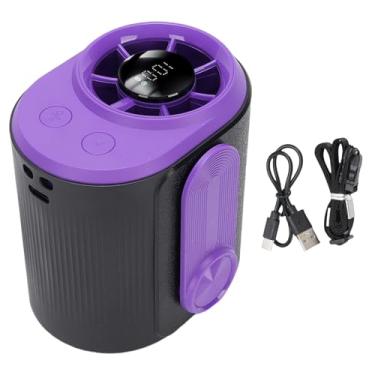 Imagem de Asixxsix Fã da Cintura Portátil, fã de fã de Correio de Clipe Fãs de Pescoço Pendurado, 3600mAh Recarregável Fãs Pessoais Vestíveis para Externo, Caminhada, Canteiro de Obras