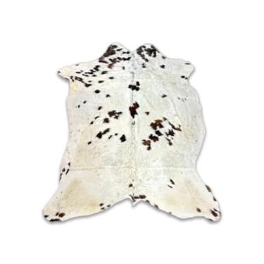 Imagem de Tapete de Couro em Formato de Boi - Tricolor | 007342