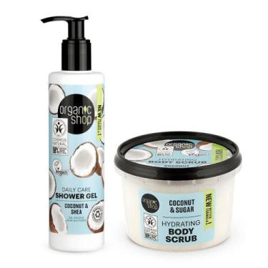 Imagem de Kit Cocomania - Esfoliante Corporal Coco e Açúcar e Shower Gel Coco e 