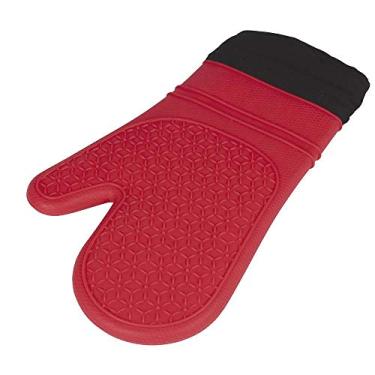 Imagem de Mor - Luva Térmica de Silicone Manga Longa com Forro Vermelha