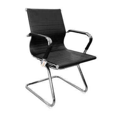 Imagem de Cadeira Escritório Locutor Fixa Esteira Eames - Mak Led