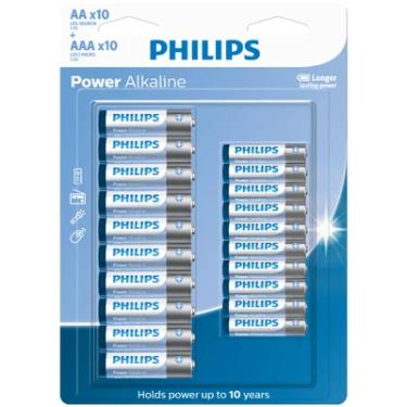Imagem de Kit De Pilhas Alcalina Aaa + Aa 10 Unidades De Cada Lr036p20bp/59