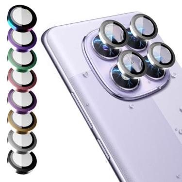 Imagem de Película de Vidro 3D 9D Compatível ¨Xiaomi REDMI NOTE 14 PRO 4G Luxo Liso Protetor de Câmera Lente Traseira (AZUL BEBE)