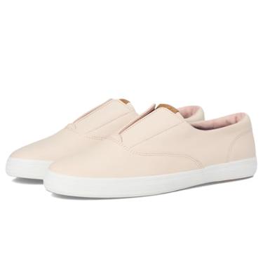 Imagem de Keds Tênis feminino Champion bico redondo sem cadarço, Couro peônia, 35