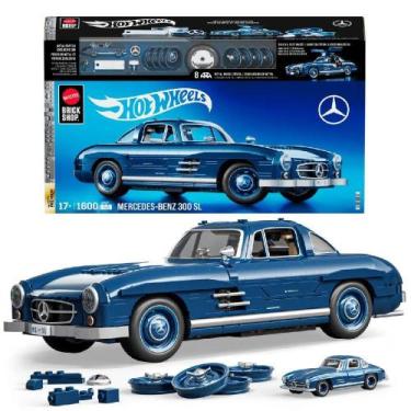 Imagem de Hot Wheels Brick Shop Premium Mercedes-Benz 300 SL - Mattel