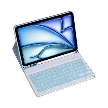 Imagem de Capa Com Teclado Para Samsung Galaxy Tab S9 FE SM-X510/X516B De 10,9 P