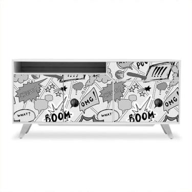 Imagem de Adesivo de Revestimento Móveis - Quadrinhos - Gibi - Comics - 080rev -