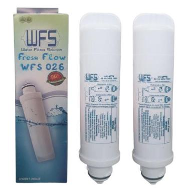 Imagem de Kit 2 Refil Filtro Para Purificador Água Midea Sensia E Liva - WFS