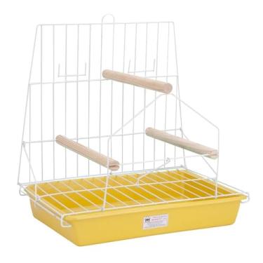 Imagem de Poleiro Monaco para Calopsita Amarelo