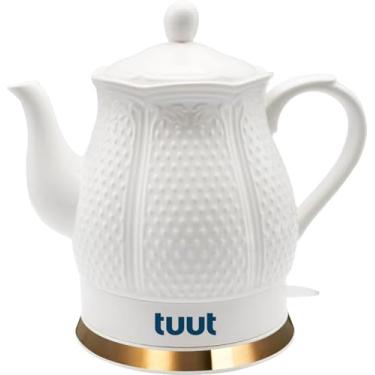 Imagem de Tuut Chaleira Elétrica de Porcelana Elegance 1,5L, Branca, 220v