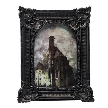 Imagem de Porta-retratos BILXIM Vintage 4x6 Antique Black Arched