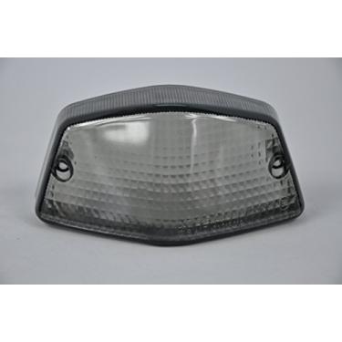 Imagem de TOPZONE PARTS Lente fumê de luz traseira para Honda VT1100C2 Shadow A.C.E; VT600 Shadow 600 VLX; VT600CD Shadow VLX Deluxe; NV400 Shadow; (Smoke)