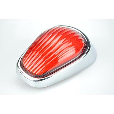 Imagem de Compatível com Kawasaki Vulcan 2000 / VN2000; luz traseira de freio de LED para motocicleta + função de seta integrada; 23025-0001 (vermelho, função de seta integrada de LED)