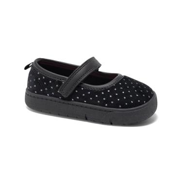 Imagem de Carter's Every Step Sapatilha unissex Baby Velvie-gp Mary Jane, Preto, 2.5 Infant
