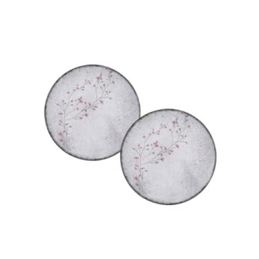 Imagem de Conjuntos De LouçA Compostos Por Pratos Rasos, Pratos Fundos E Pratos De Sobremesa. DisponíVeis Em CombinaçõEs Variadas De Tamanhos Grande, MéDio E Pequeno.(Kit 2 Pratos Rasos 25 cm)