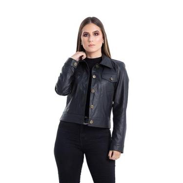 Imagem de Jaqueta de Couro Isa Preta - Parra Couros, M