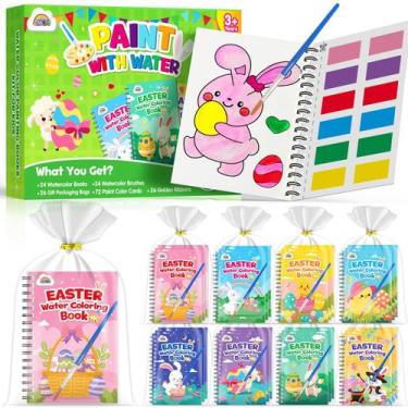 Imagem de Livro de colorir ZMLM 24 Water for Kids Party Favors Easter