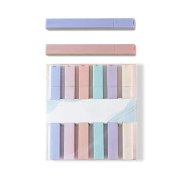 Imagem de Conjunto de iluminadores EUBUY de 6 cores Aesthetic Soft Chisel Tip