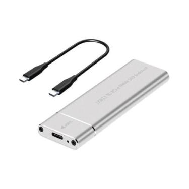 Imagem de Case Para SSD M.2 NVME USB C 10Gbps Tipo a Tipo C Para 2230 2242 2260 