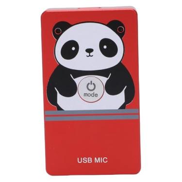 Imagem de Dpofirs Microfone USB para Jogos para PC, Microfone de Mesa para Transmissão Ao Gaming de Gravação, 360 Coleta de Som Omnidirecional (Vermelho chinês)