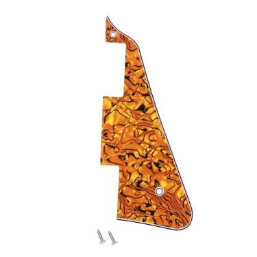 Imagem de Banworks 4 Ply Les Paul Pickguard LP Pickguard placa de arranhão 2 furos para guitarra elétrica Epiphone EPI Les Paul LP JT/HB-06 Tiger Spot Shell