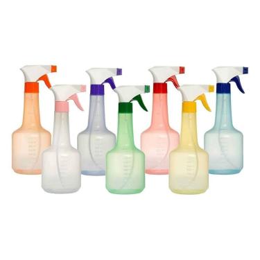Imagem de 2X Kit 5 Frascos Borrifador Pulverizador 500 Ml