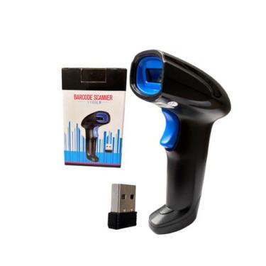 Imagem de Leitor De Código De Barras Sem Fio Barcode scanner 1100LW Usb Ean-8/ea