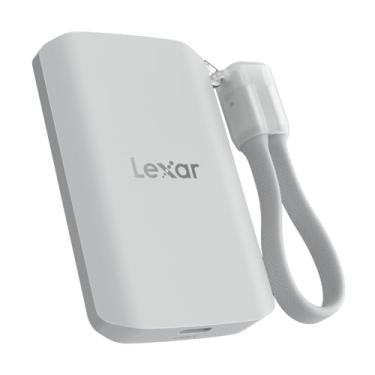 Imagem de Lexar SSD externo magnético ES5 de 2 TB, até 2000 MB/s, compatível com MagSafe, smartphones USB-C, iPhone 15/16 ou superior, PC, Mac, suporta Apple ProRes e Samsung Pro Video, prata (LES5XXX002T-RNWNU