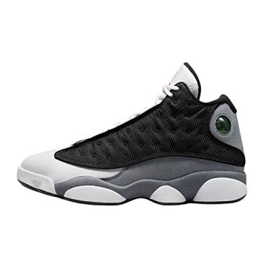 Imagem de Nike Tênis masculino Air Jordan 13 retrô, Preto/cinza/branco., 39