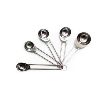 Imagem de Jogo De 5 Colheres Medidoras Em Inox - Mimo Style