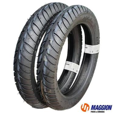 Imagem de Par Pneus Sem câmara 90 90 14 Sportissimo Ii Yamaha Neo125 Aro 14 - MA
