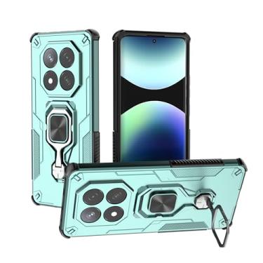 Imagem de SORAKA Capa para Xiaomi Poco X7 com suporte de metal rotativo de 360 graus, peça magnética de ferro para suporte magnético de telefone para carro