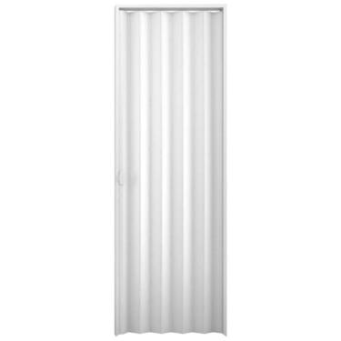 Imagem de Porta Sanfonada PVC Branca 2,10x90cm - 921.1 - PLASBIL