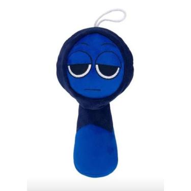 Imagem de Pelúcia Sprunki Incredibox /Jogo Roblox - Sem Marca, Azul