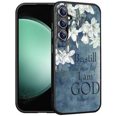 Imagem de FQTBCEARI Capa para Samsung Galaxy S24 FE, capa de silicone fina com [forro de microfibra macio antiarranhões] Capa protetora à prova de choque para Samsung Galaxy S24 FE 5G 6,7 polegadas, citação