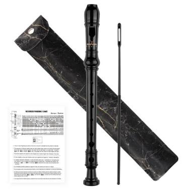 Imagem de Gravador Soprano YONTY de 8 furos para iniciantes, crianças e estudant