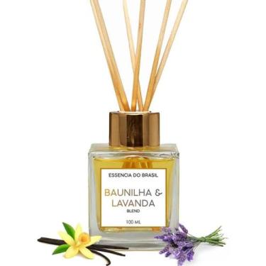 Imagem de Difusor Óleo Essencial Baunilha E Lavanda 100Ml - Essência Do Brasil