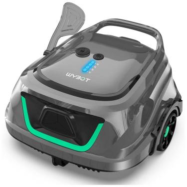Imagem de Aspirador de Piscina Sem Fio WYBOT A1 2025 Atualizado com até 120 Minutos de Autonomia, Limpador Robótico com Duplos Filtros
