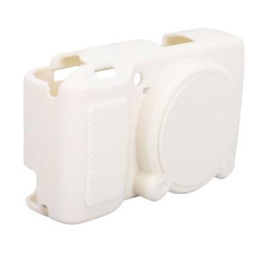 Imagem de Akozon Capa Protetora Adequada para Câmera Gr3 Gr3x, Antiderrapante, Anti Arranhões, Fina, Macia, Silicone, Capa de Câmera (Branco)